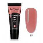 PolyGel UV/ LED pentru unghii false LeMooc Extension Nail Gel 15 ML - 05 Dark Salmon PolyGel UV/ LED pentru unghii false LeMooc Extension Nail Gel 15 ML - 05 Dark Salmon
